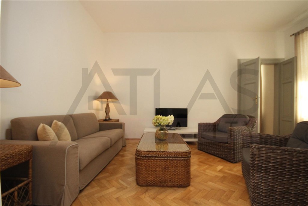 For rent furnished one bedroom apartment 60 m2 Prague 1 - Nove mesto, Ve smeckach street - just steps from Wenceslas Square
